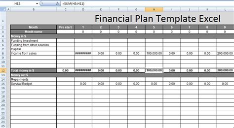 Thank you for evaluating 'excel accounting budget analysis software'!this trial version has functional limitations as its purpose is evaluation only. Financial Plan Template Excel Free - Excel Spreadsheet Templates