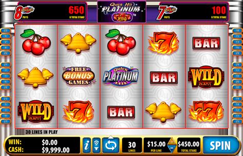 More classic slots will usually have a fixed amount of free spins that you'll unlock for hitting 3 or more scatter symbols. Quick Hit Platinum Slot Machine Online ᐈ Bally Casino Slots
