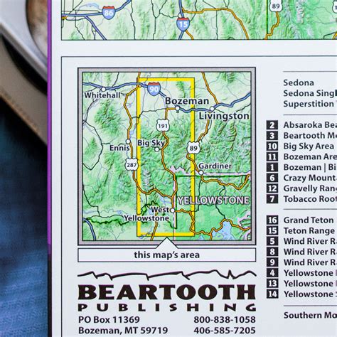 Bozeman, Big Sky, West Yellowstone Trail Map | Backyard Montana
