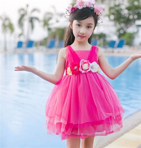 Cute 5 Pink Designer Birthday Party Dresses For Little Girls