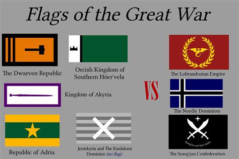 Flags Of The Great War Worldbuilding