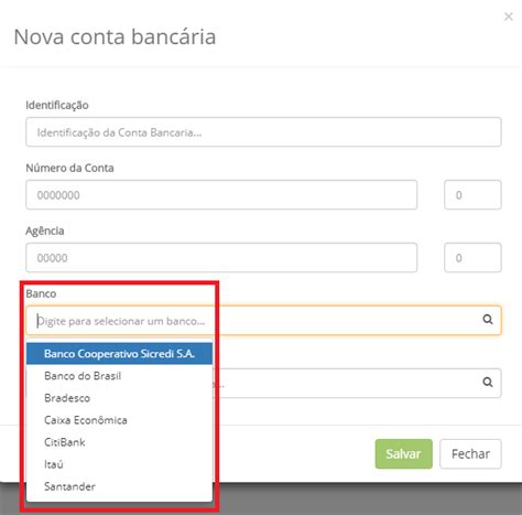 Como Cadastrar Uma Conta Bancária Central De Ajuda