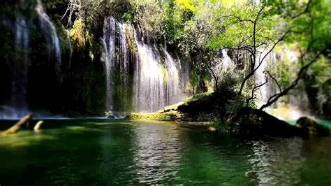 Calming Waterfall Beautiful Nature Sounds Relaxation Meditation