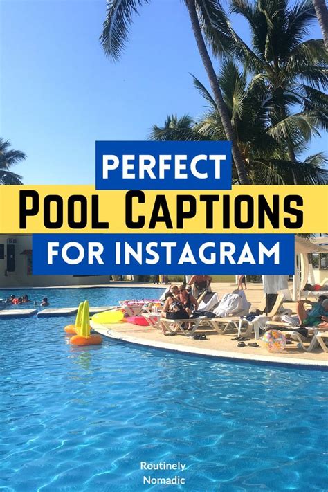 People On Loungers By Pool With Perfect Pool Captions For Instagram Poolside Quotes Instagram