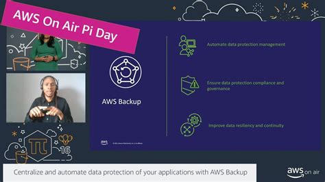 Aws On Air Pi Day 2022 Centralize And Automate Data Protection Of Your