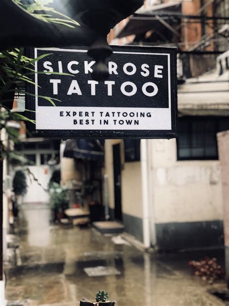 The black rose tattoo parlour's top priority is our patrons health and well being. Sick Rose Tattoo Parlour - Tattoo Studio | Tattoodo