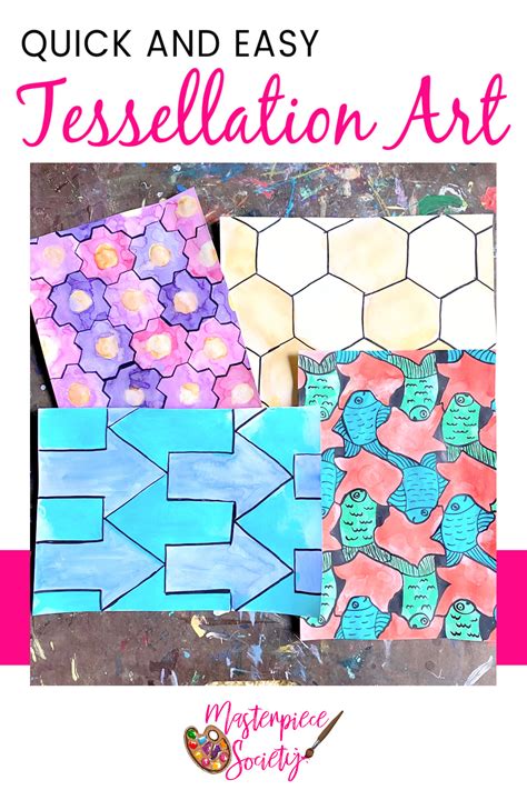 Quick And Easy Tessellation Art For Kids Masterpiece Society