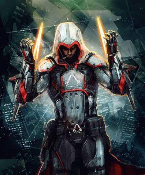 Concept Art Of A Futuristic Assassin S Creed Assassins Creed Art