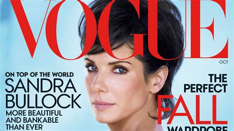 Sandra Bullock Talks Louis Twitter New Film In Vogue