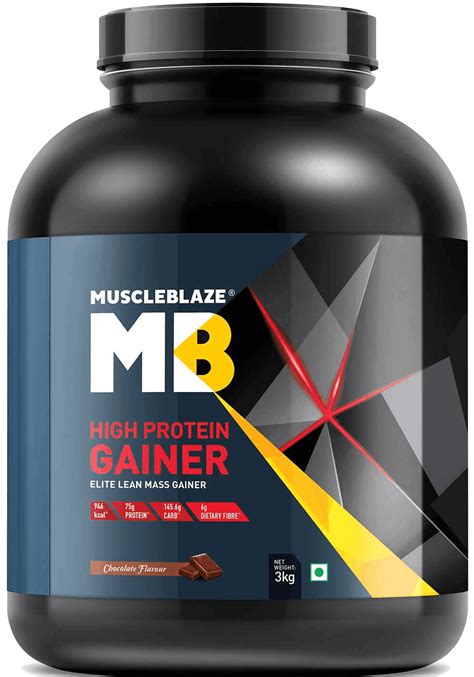 Buy Muscleblaze High Protein Lean Mass Gainer 3 Kg Online Nutristar