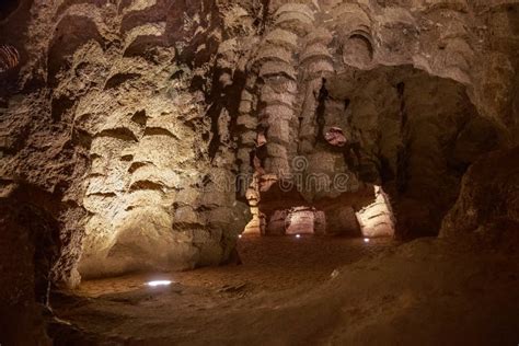 Interior Of The The Caves Of Hercules In Cape Spartel In Morocco Is An