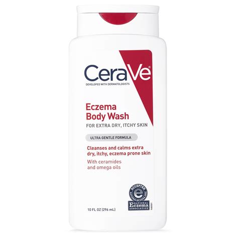 Cerave Eczema Soothing Body Wash For Extra Dry Itchy Skin 10 Oz Shipt