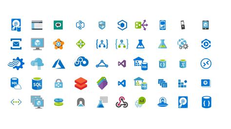 Microsoft Azure Product Logos