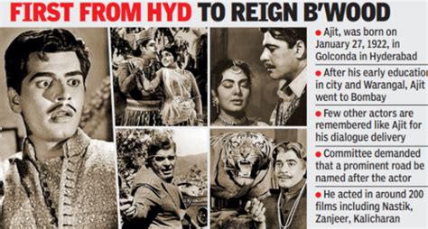Ajit ‘lion Of Villains Ajits Birth Centenary Today Hyderabad News