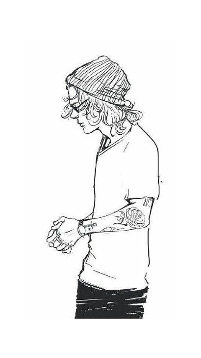 Harry Direction Outline Ideen Drawing Tattoos Disegni
