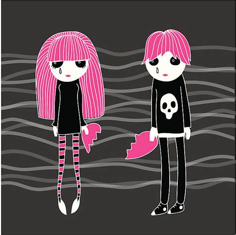 Emo Illustrations Royalty Free Vector Graphics And Clip Art Istock