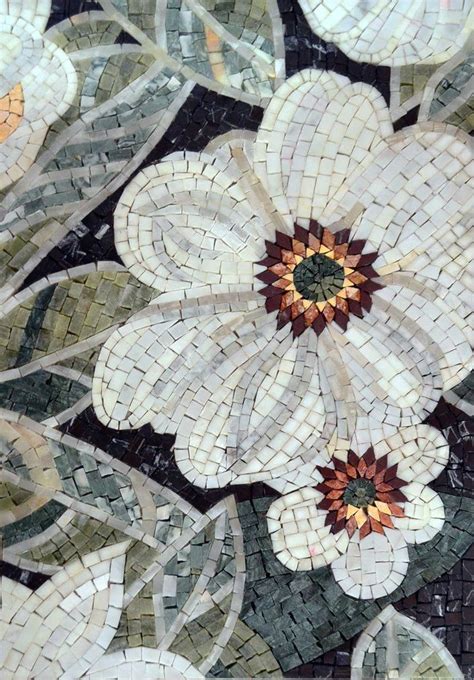 mosaic wall art lys flower tile wall art mosaic wall art mosaic flowers