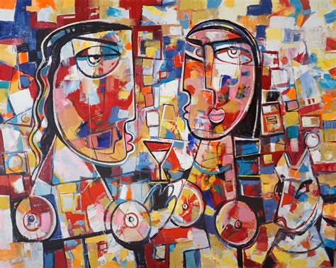 Cubist Style And Neo Cubism Paintings For Sale Ygartua Originals