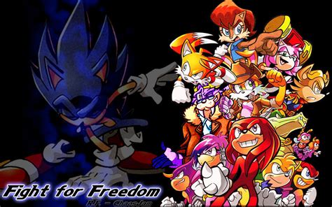 Sonic 200 Fight For Freedom Fighting For Freedom Fan Art 15221660 Fanpop