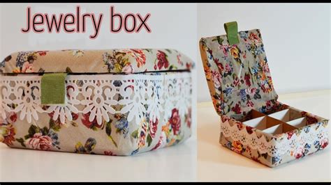 Diy Craft Jewelry Box Ana Diy Crafts Youtube