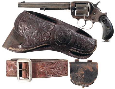 Colt Model 1878 Frontier Double Action Revolver With Holster