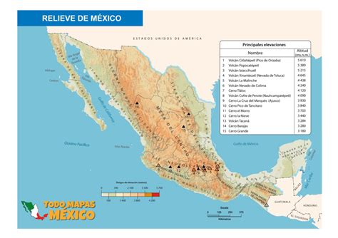 Total Imagen Mapa De Relieve De Mexico Con Nombres Images And The Best Porn Website