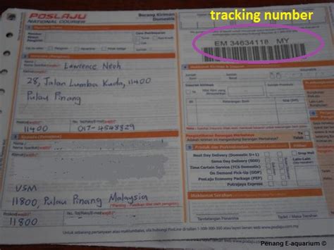 Enter tracking number in the space and get online status of the shipment. Bahtera Life: Cara semak 'tracking number' pos laju Malaysia