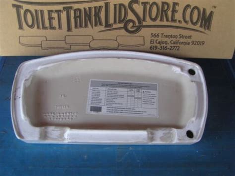 American Standard 735128 Toilet Tank Lid Fits 4266 And 4149a Tanks