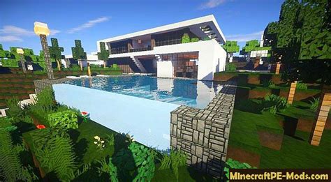 Flows Hd For Modern Buildings 128x Mcpe Texture Pack 11711 Download