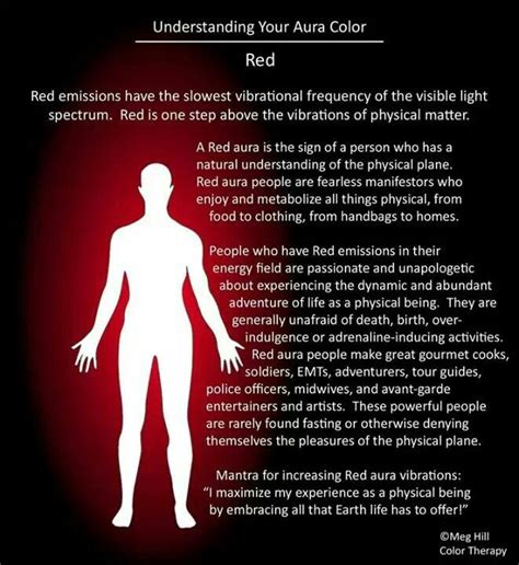 Red Aura Aura Colors Meaning Aura Colors Aura