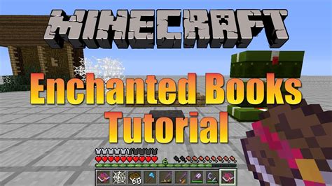 Minecraft Enchanted Books Tutorial Youtube