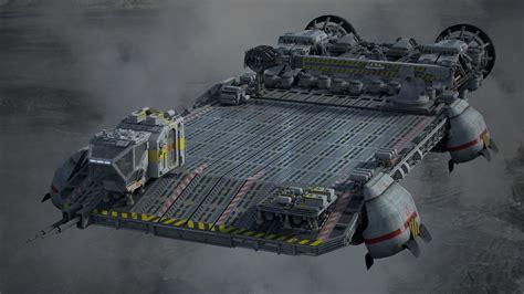 Locked away in the engineer's ship is a room full of alien eggs. concept ships: Lifter from Alien Covenant by Steve Burg ...