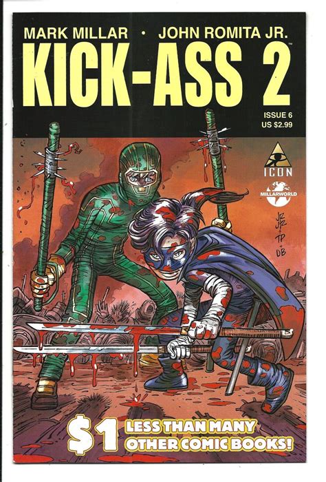 Kick Ass 2 6 First Print [mark Millar And John Romita Jr ] Feb 2012 Vf Nm Ebay