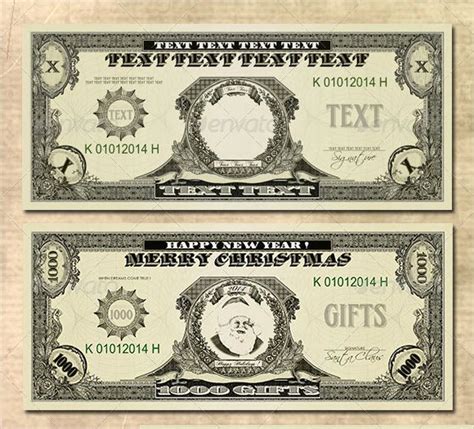 Customizable Fake Money Template Stcharleschill Template