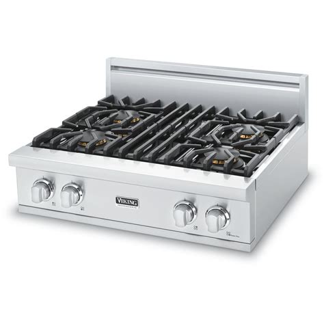 Gas cooktops have been the favorable choice when it comes to flexible cooking techniques. Viking Professional 5 Series 30-Inch 4-Burner Natural Gas ...