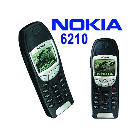 Telefono Cellulare Nokia 6210 Nero Black Gsm 2g 2000 Garanzia Italia Usato
