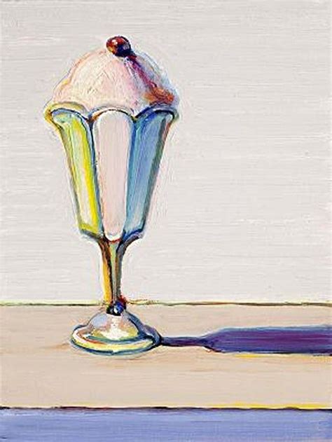 Wayne Thiebaud Wayne Thiebaud Paintings Wayne Thiebaud Food Artists