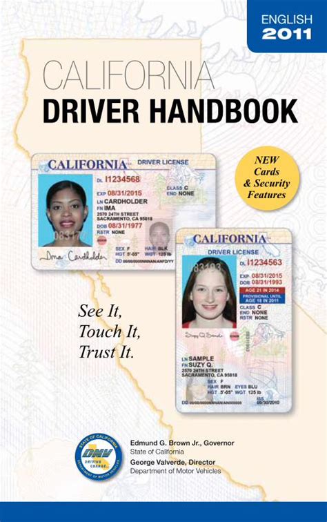 Pdf Ca Driver Handbook Dokumentips