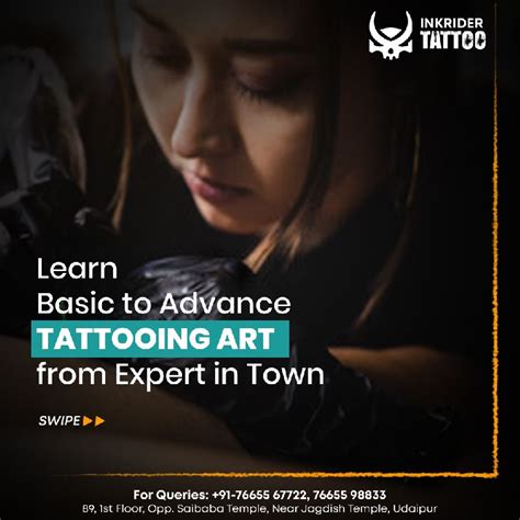 Tattoo Training At Best Price In Udaipur Ink Rider Tattoo Studio