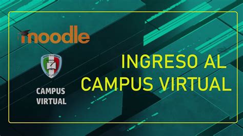 1 Ingreso Al Campus Virtual Youtube
