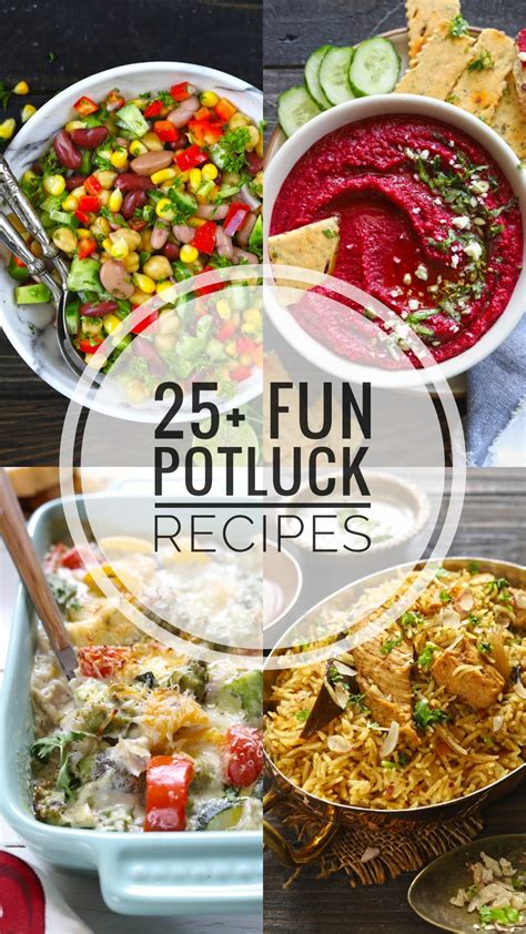 How To Host A Potluck 40 Potluck Ideas Tips And Themes Boissons Saines