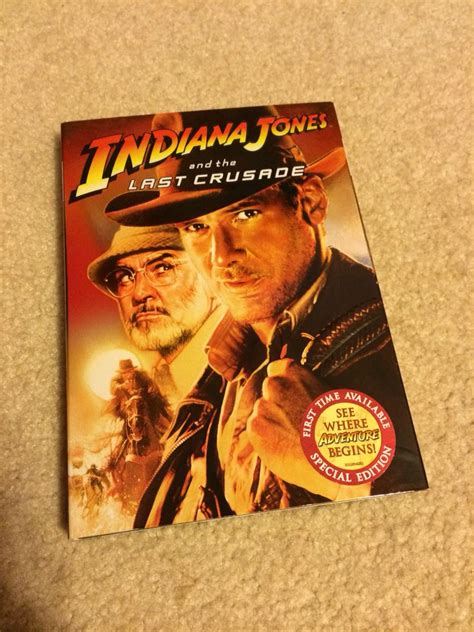 Indiana Jones And The Last Crusade Indiana Jones Crusade Book Cover