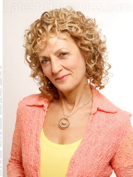 Contrary to popular belief, women with short hair can opt for various hairstyles. Curly hairstyles for women over 50