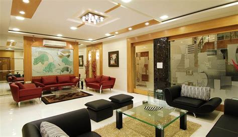 Bungalow Delhi Milind Pai2 False Ceiling Living Room Home Interior