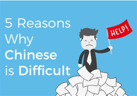 5 Reasons Why Chinese Is Difficult Learn Chinese Tutormandarin