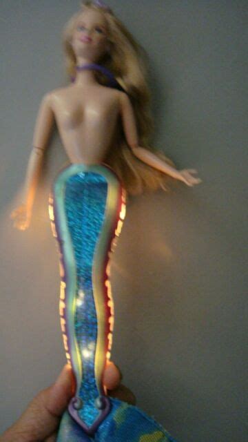 barbie magical mermaids doll light up tail 2000 ebay
