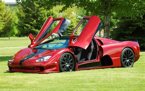Red Luxury Coupe Car Red Cars Shelby Ssc Ultimate Aero Tt Hd
