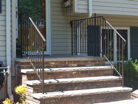 At forever custom iron doors, we know just how to install wrought iron railing for stairs. Exterior Railings | Railings outdoor, Wrought iron railing ...