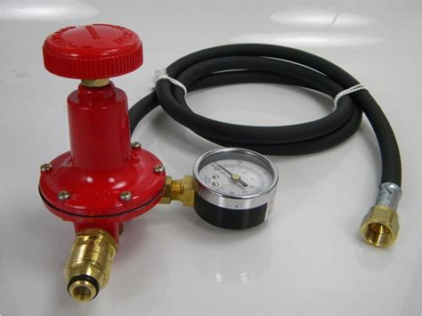 Adjustable High Pressure Propane Regulator With Gauge Adinaporter