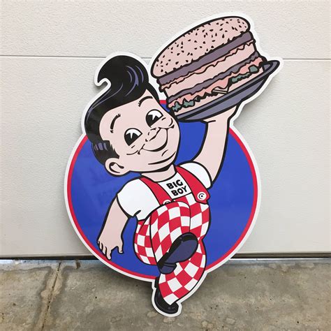 24 Big Boy Sign Big Boy Hamburger Sign Restaurant Signs